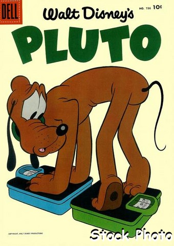 Walt Disney's Pluto © October 1956 Dell 4c736 -